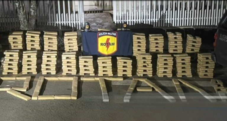 GOLPE NO TRÁFICO: FORÇAS DE SEGURANÇA APREENDEM 36 TONELADAS DE DROGAS