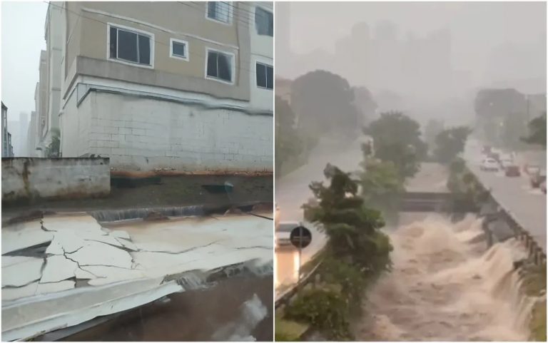 TEMPORAL CAUSOU DIVERSOS TRANSTORNOS E ESTRAGOS EM GOIÂNIA, CAPITAL DE GOIÁS