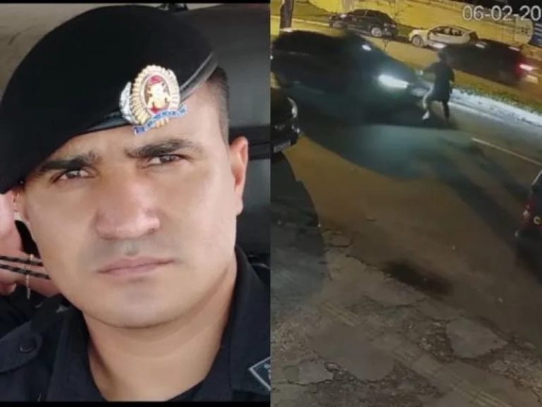 POLICIAL DO CPE É ATROPELADO AO TENTAR FAZER ABORDAGEM EM VEÍCULO EM AVENIDA DE GOIÂNIA, CAPITAL DE GOIÁS