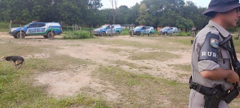 BATALHÃO RURAL DA PM DE CATALÃO RECUPERA NO ENTORNO DO DF, 64 GARROTES NELORES FURTADOS NO INÍCIO DA SEMANA, EM CUMARI-GO