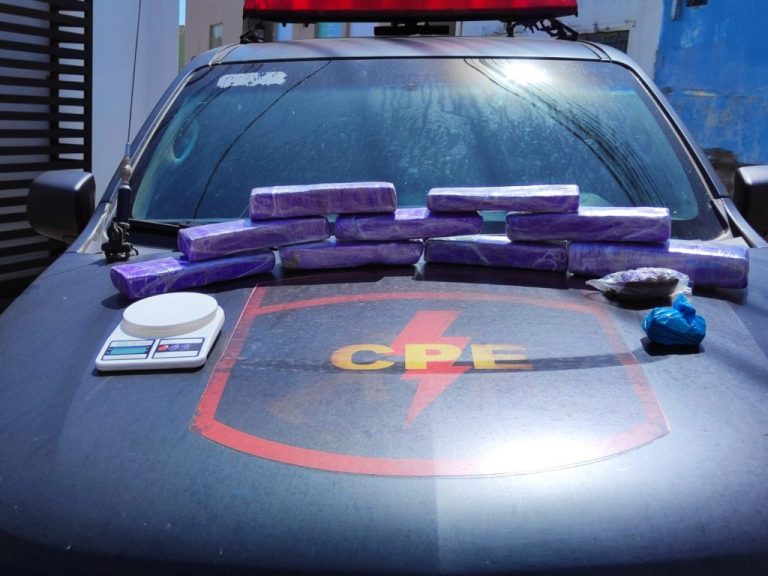 PM DE CATALÃO APREENDE QUASE 9 KG DE MACONHA ENCONTRADA DENTRO DE UMA CASA NO BAIRRO PONTAL NORTE
