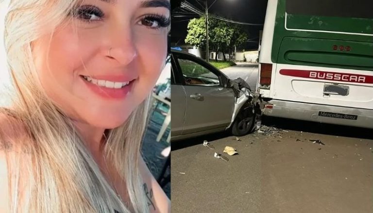 APÓS SEIS DIAS NA UTI, MORRE PASSAGEIRA DE CARRO QUE COLIDIU COM ÔNIBUS PARADO EM CATALÃO; SAIBA ONDE SERÃO AS ÚLTIMAS HOMENAGENS A ROBERTA BERNARDES