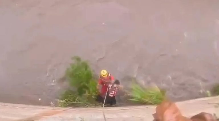 GOIÂNIA: HOMEM ENTRA NO CÓRREGO BOTAFOGO PARA TOMAR BANHO E ACABA ARRASTADO PELA CORRENTEZA