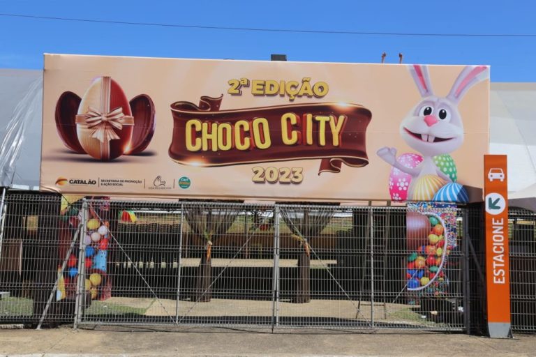 CHOCOCITY: FEIRA DO CHOCOLATE PARA CELEBRAR A PÁSCOA EM CATALÃO COMEÇA NESTA QUINTA-FEIRA E VAI CONTAR COM BARRACA DA FESTA DO ROSÁRIO 2023