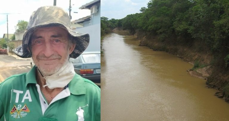 IDOSO QUE SAIU PARA PESCAR SOZINHO É ENCONTRADO MORTO NAS MARGENS DO RIO PARANAÍBA, EM OUVIDOR