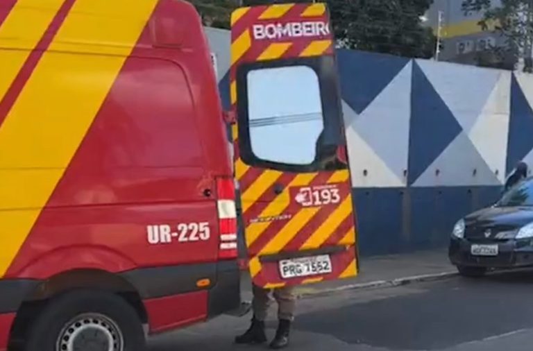 CRIANÇA DE 9 ANOS É ATROPELADA NA CALÇADA AO LADO DO PAI, EM CATALÃO: COM TRAUMA PULMONAR, MENINO FOI TRANSFERIDO PARA GOIÂNIA