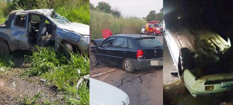 ACIDENTES NAS RODOVIAS ESTADUAIS E FEDERAL  MARCARAM O FERIADO DO TRABALHADOR EM CATALÃO E NA REGIÃO; UMA IDOSA DE 92 ANOS MORREU NA BR-050