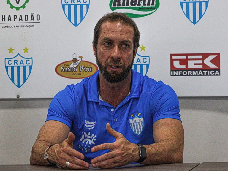 TÉCNICO DO CRAC DE CATALÃO AVALIA COMO POSITIVO O MOMENTO DA EQUIPE ANTES DO CONFRONTO CONTRA O MARINGÁ