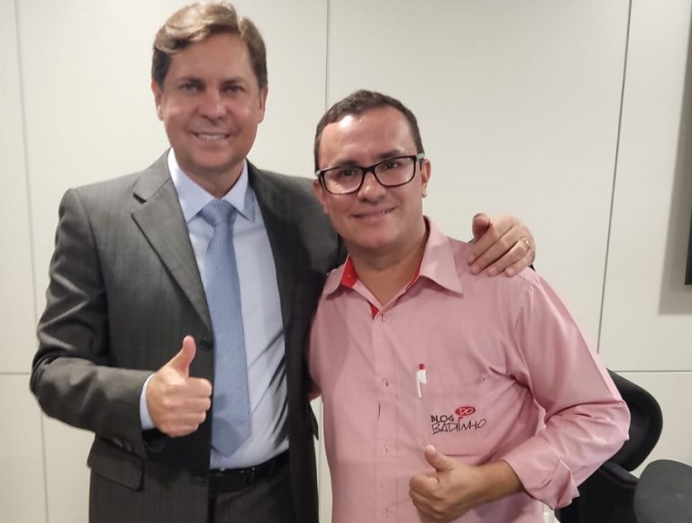 BADIINHO VISITA PRESIDENTE DA ALEGO, BRUNO PEIXOTO, QUE RECEBEU CUMPRIMENTOS POR INCENTIVOS EM OBRAS DE INFRAESTRUTURA EM CATALÃO E REGIÃO
