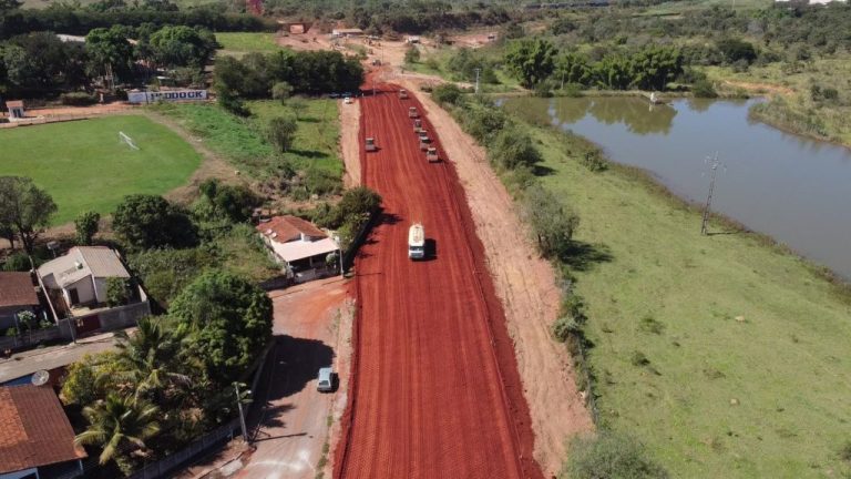 CONSTRUÇÃO DO ANEL VIÁRIO DE IPAMERI ESTÁ EM ANDAMENTO E PREVISTA PARA SER CONCLUÍDO EM SETEMBRO DESTE ANO