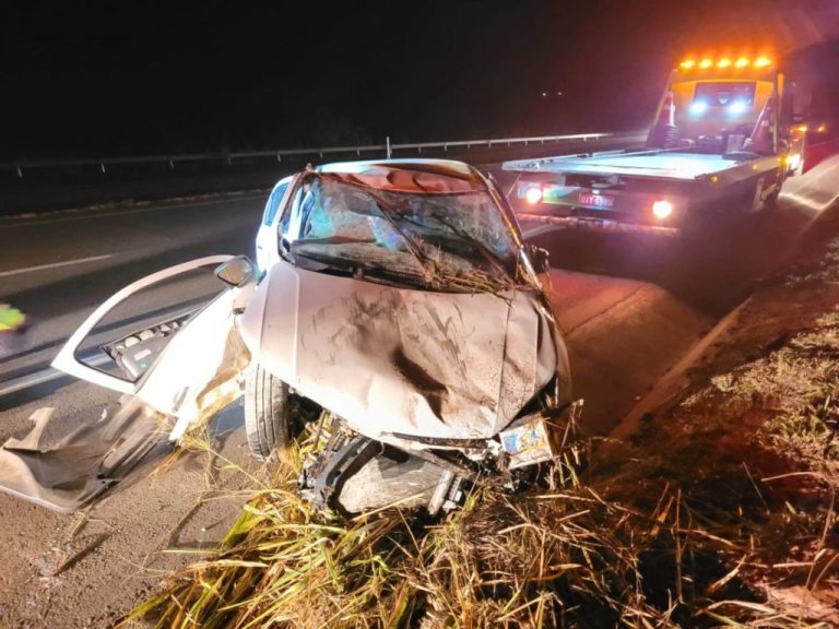 MULHER MORRE EM ACIDENTE NA BR-050 DEVIDO AO USO INCORRETO DO CINTO DE SEGURNÇA; HOMEM DE 54 ANOS E UMA CRIANÇA DE 9 ANOS FICARAM FERIDOS