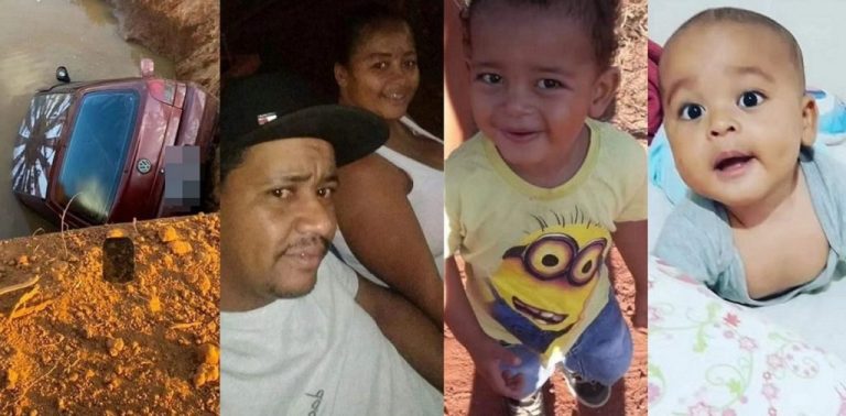 TERRÍVEL ACIDENTE DE CARRO CAUSA A MORTE DE UMA FAMÍLIA INTEIRA EM GOIÁS