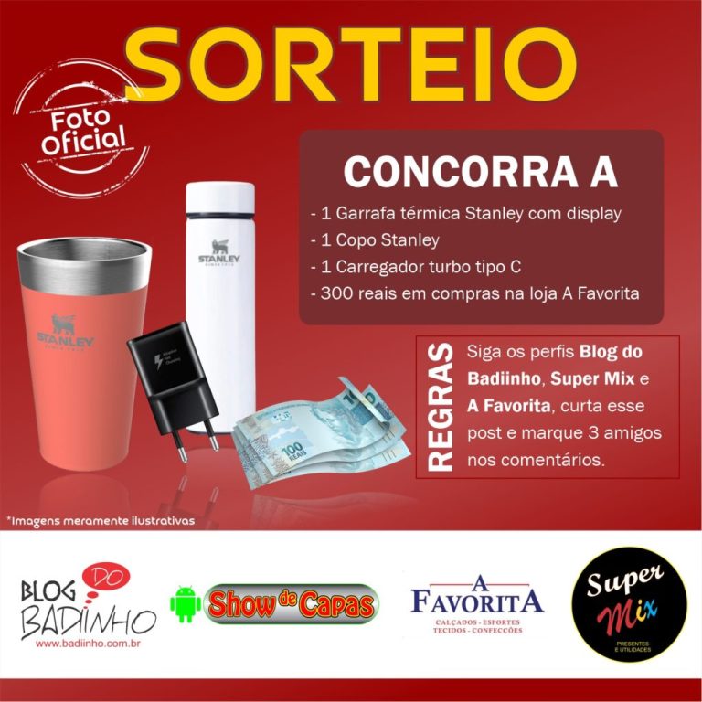 BLOG DO BADIINHO E SEUS PARCEIROS PROMOVEM SORTEIO ESPECIAL PARA O DIA DOS PAIS NO INSTAGRAM