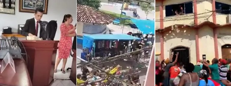 NO INTERIOR DO MARANHÃO, VEREADOR RASGA CARTA DE RENÚNCIA E JOGA QUASE R$ 300 MIL EM PROTESTO CONTRA SUBORNO