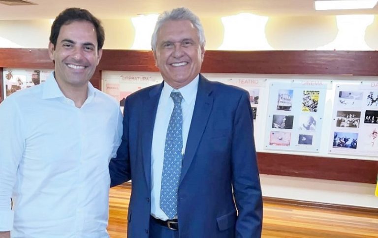 ACOMPANHADO DO DEPUTADO JAMIL E DO PREFEITO ADIB ELIAS, CATALÃO RECEBE GOVERNADOR CAIADO PARA AS COMEMORAÇÕES DOS 25 ANOS DA HPE AUTOMOTORES