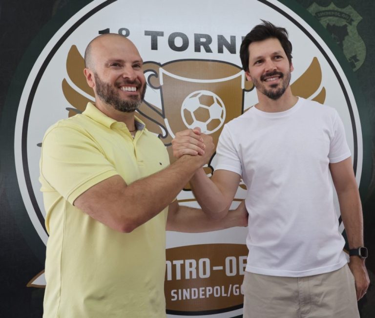 LEGADO DE ESPORTES E SERVIÇO PÚBLICO: VICE-GOVERNADOR DE GOIÁS, DANIEL VILELA, HOMENAGEADO EM TORNEIO DE DELEGADOS DE POLÍCIA