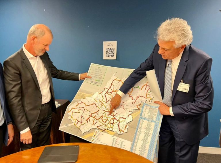INVESTIMENTOS BILIONÁRIOS EM GOIÁS: GOVERNADOR CAIADO APRESENTA PLANOS PARA BANCOS MUNDIAIS EM WASHINGTON