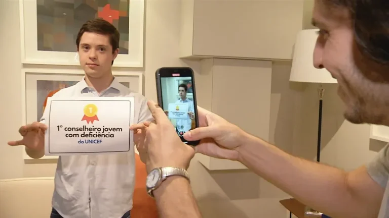 ESTUDANTE DE GOIÁS SE TORNA O PRIMEIRO JOVEM COM SÍNDROME DE DOWN A INTEGRAR A INTEGRAR O CONSELHO DA UNICEF