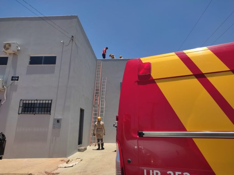 TRABALHADOR SOFRE QUEIMADURAS EM 60% DO CORPO AO RECEBER DESCARGA ELÉTRICA EM TELHADO DE GALPÃO EM CATALÃO