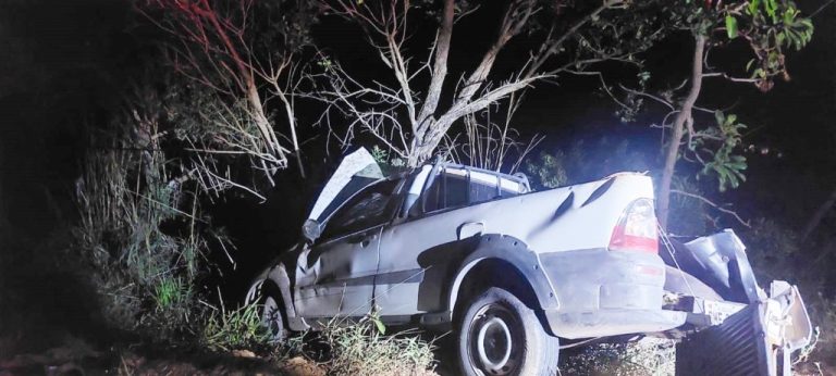 VEÍCULO SAIU DA PISTA E COLIDIU COM ÁRVORE NO ÚLTIMO SÁBADO ENTRE DAVINÓPOLIS E CATALÃO