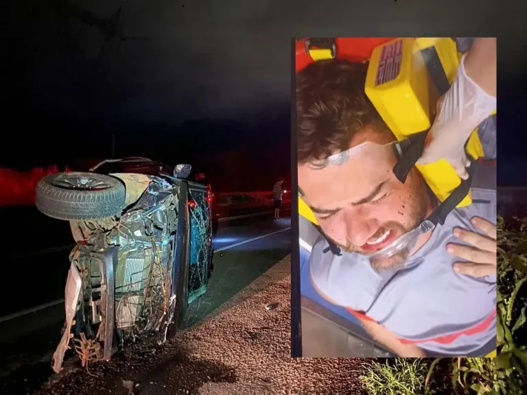 NOITE DE SUSTO: CANTOR SERTANEJO ZÉ NETO É DIANOSTICADO COM FRATURA NAS COSTELAS APÓS ACIDENTE DE CARRO