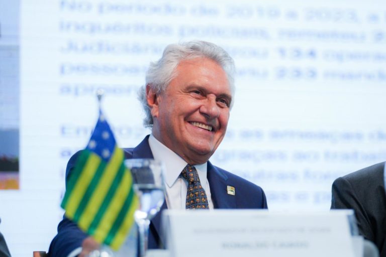 APROVAÇÃO DE RONALDO CAIADO ALCANÇA NOVO RECORDE DE 81,4% EM GOIÁS, INDICA PESQUISA DO INSTITUTO PARANÁ
