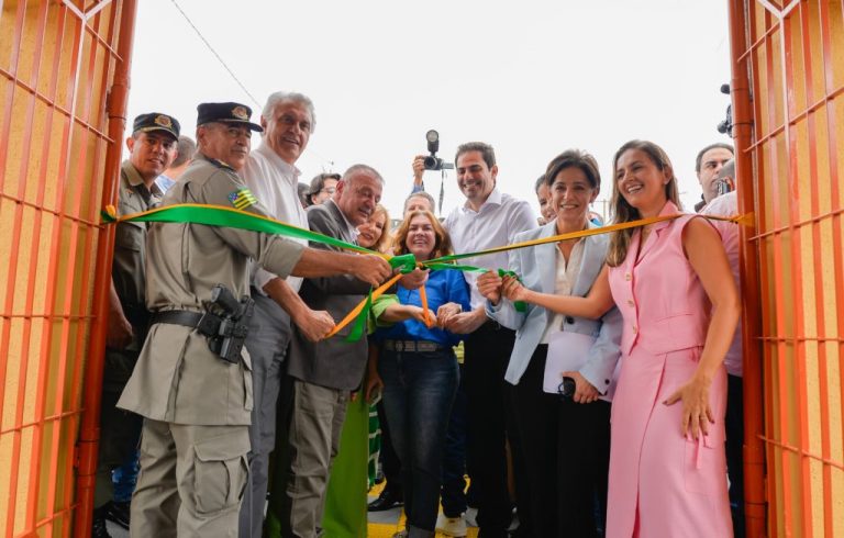 CATALÃO RENDE HOMENAGENS A IRIS REZENDE COM INAUGURAÇÃO DE ESCOLA PADRÃO SÉCULO XXI