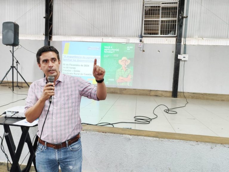 Agricultura Familiar: produtores de Catalão recebem instruções de como fornecer seus produtos para a Secretaria de Estado da Educação