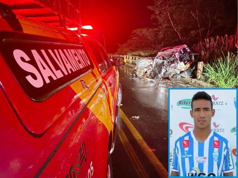 Jogador de futebol, ex-CRAC de Catalão morreu em trágico acidente na GO-139 entre Marzagão e Caldas Novas
