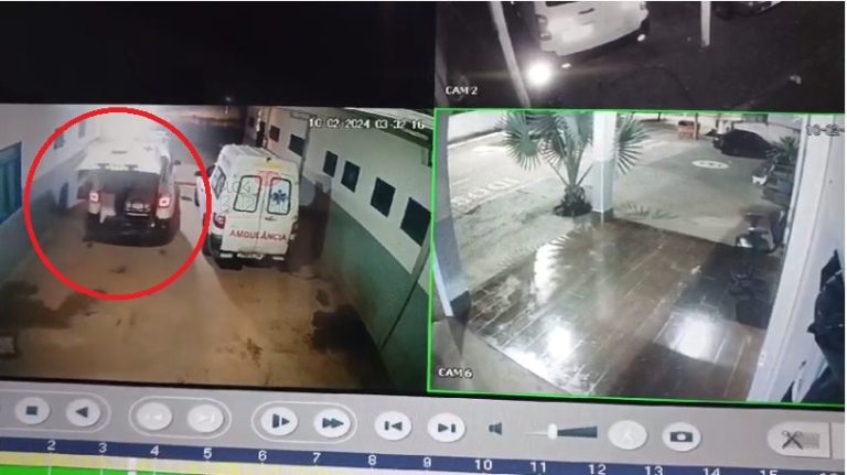 Criminoso invade unidade de Saúde em Três Ranchos, furta e foge com ambulância durante a madrugada