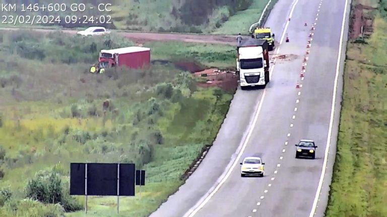 Motorista morre após colisão traseira na BR-050 em Ipameri: outras ocorrências foram registradas pela PRF