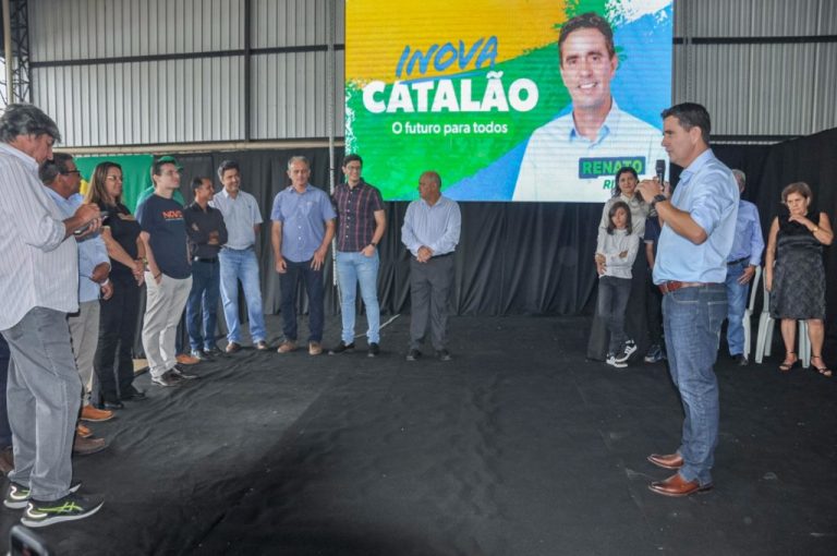 Renato Ribeiro lança pré-candidatura à prefeitura de Catalão com a frase “Vamos inovar Catalão”