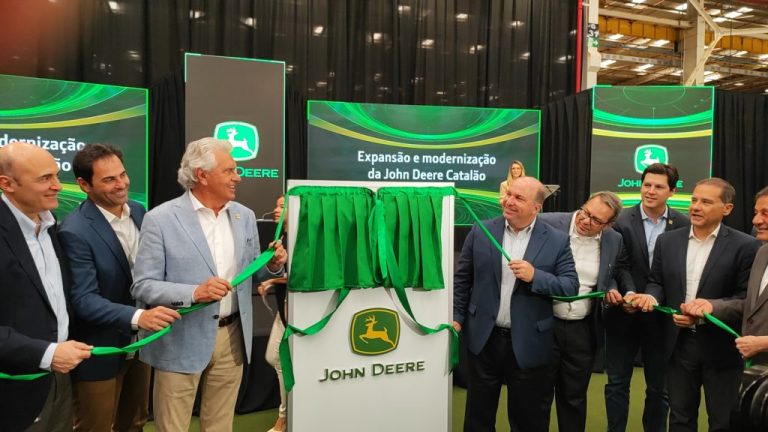 Expansão da John Deere em Catalão criará 400 empregos nos próximos cinco anos