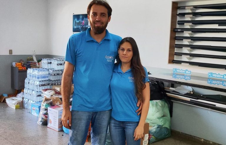 Casal de Catalão mobiliza campanha de doações para vítimas de desastre climático no Rio Grande do Sul