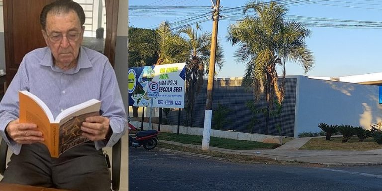 A Escola SESI de Catalão levará o nome do ex-prefeito Haley Margon Vaz; o complexo educacional será entregue na segunda-feira (03/06)