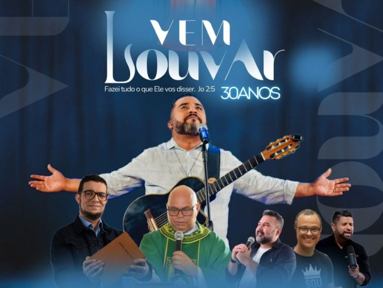 Evento ‘Vem Louvar’ comemora 30 anos com celebração especial em Catalão