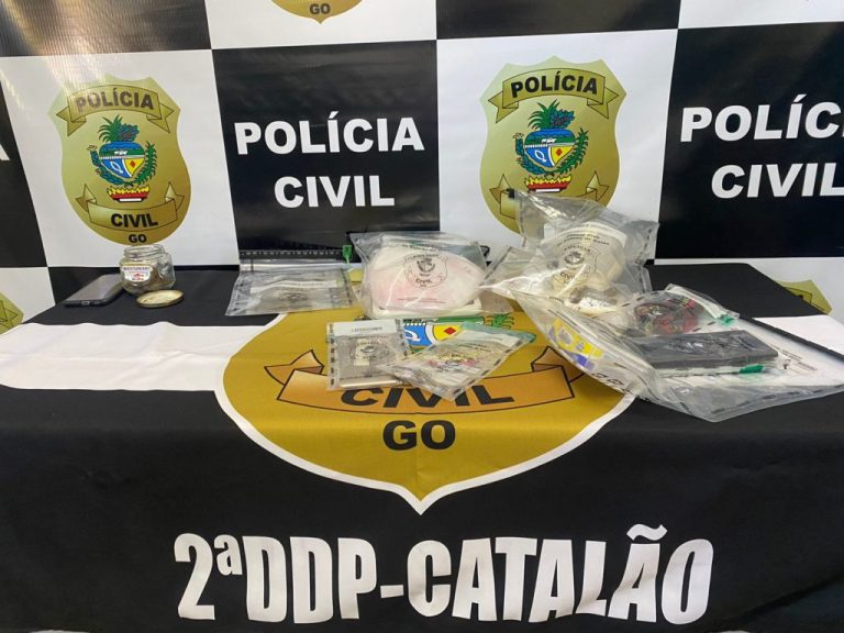Operação Contra o Tráfico: Polícia Civil realizou prisões e apreensões em Catalão e Davinópolis