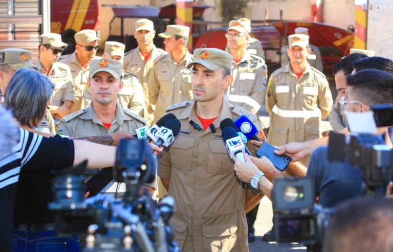 Goiás envia helicóptero com sete bombeiros ao Rio Grande Sul