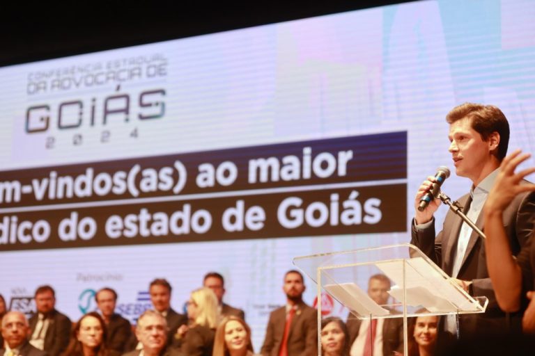 Vice-governador Daniel Vilela destaca respeito à advocacia goiana durante conferência estadual