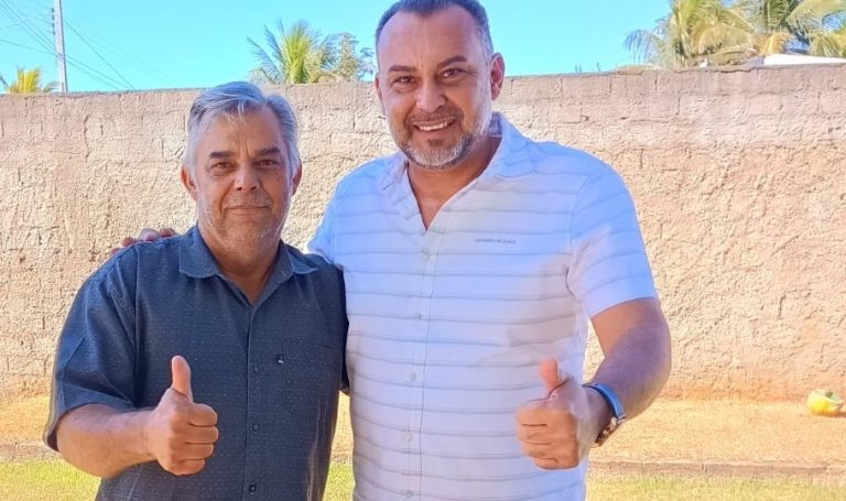 Vereador Zé Gaiola (PDT) é o pré-candidato a vice-prefeito de Haroldinho Calaça em Três Ranchos