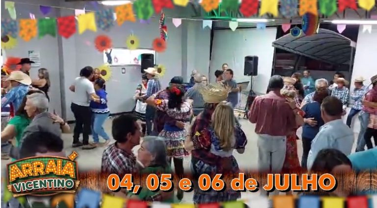 Festança e solidariedade no Arraiá dos Vicentinos que começa nesta quinta-feira (04/07)