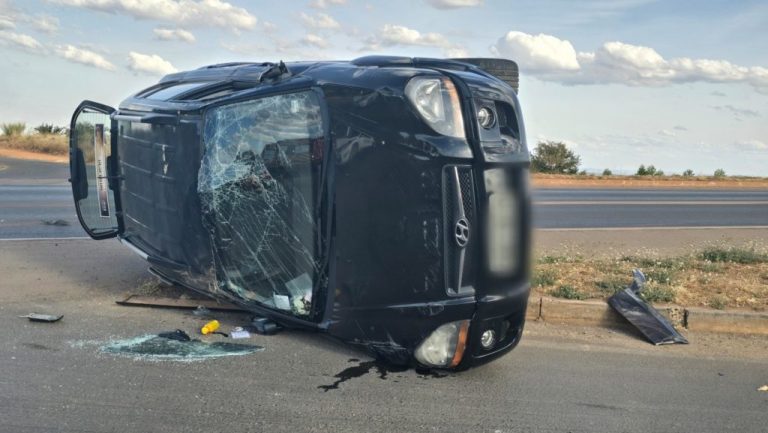 Domingo foi com acidentes graves em Catalão; veículos tombaram e feridos foram socorridos