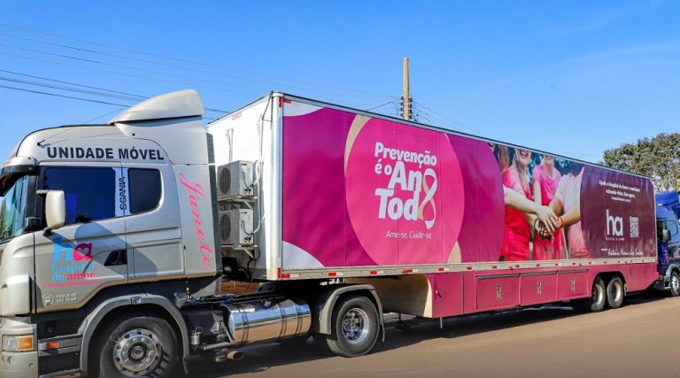 Unidade móvel do Hospital de Amor de Barretos realizará exames em Catalão e em cidades da região