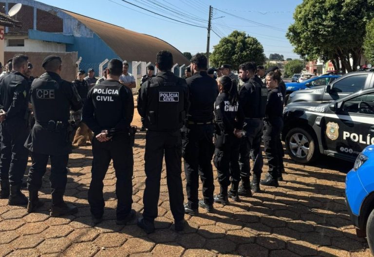 Operação Campo Minado: Polícias Civil e Militar realizaram megaoperação em Campo Alegre de Goiás
