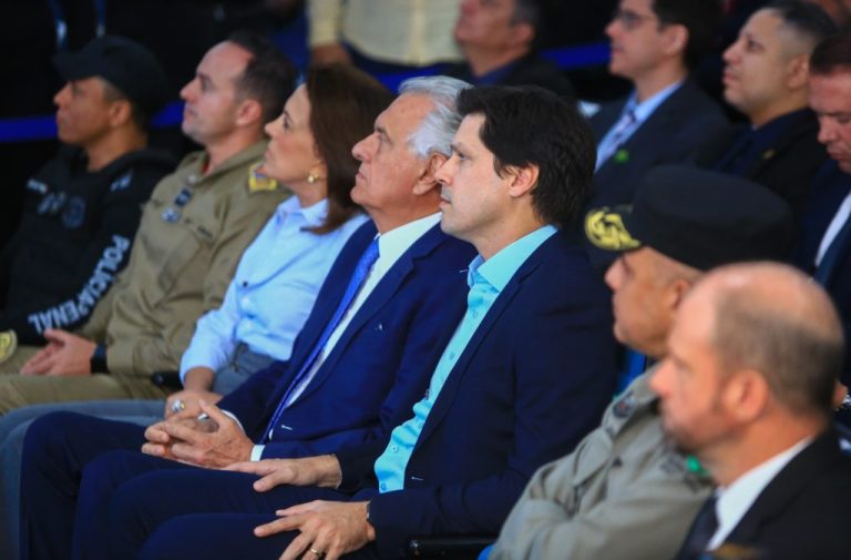 Governador Caiado destaca redução drástica da violência em Goiás; crimes reduziram em até 97,6%, revela dados da SSP