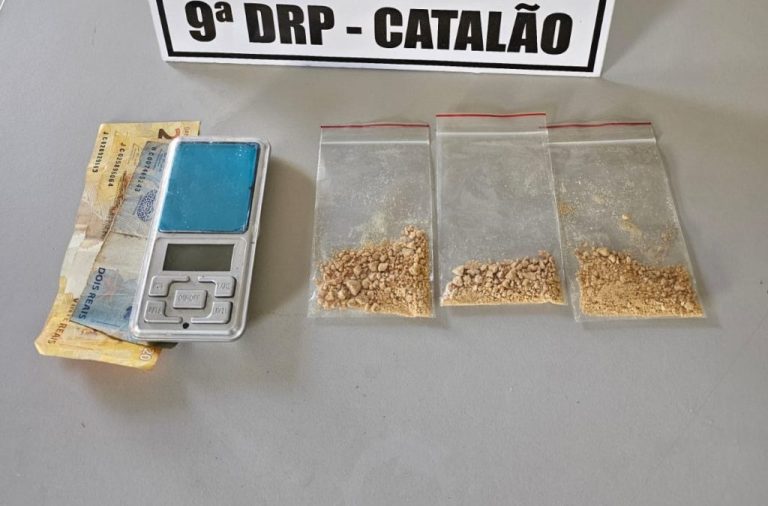 Polícia Civil flagrou adolescentes com crack e motocicleta adulterada em Catalão