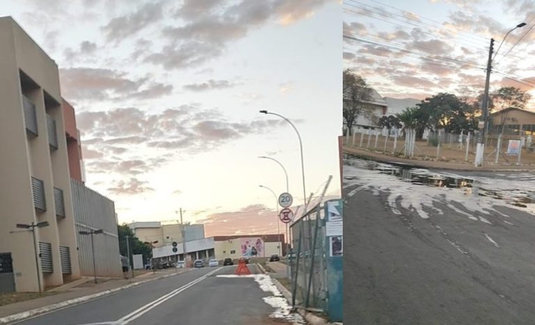 Entupimento de Esgoto da UFCAT Afeta Moradores da Rua Geraldo Belo da Silva, no Setor Universitário, em Catalão
