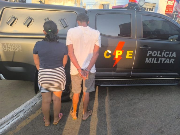 Casal acusado de estupro de vulnerável é preso em Catalão, no bairro Alvino Albino