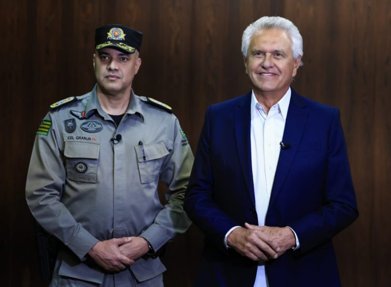 Caiado anuncia promoção de 3,6 mil praças da Polícia Militar