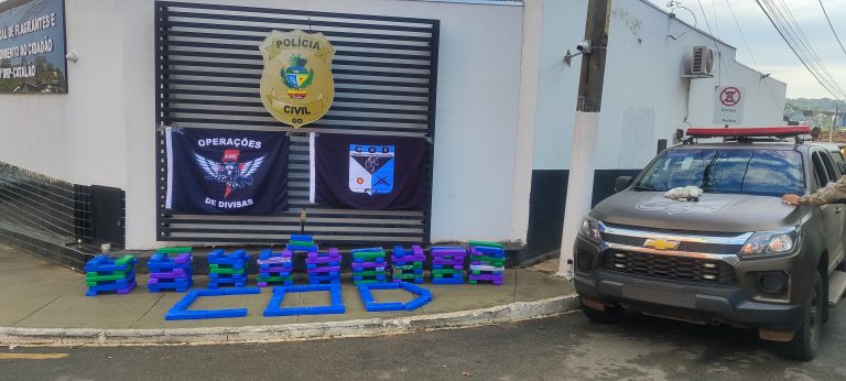 Operação do COD impede chegada de 200 kg de maconha a Catalão